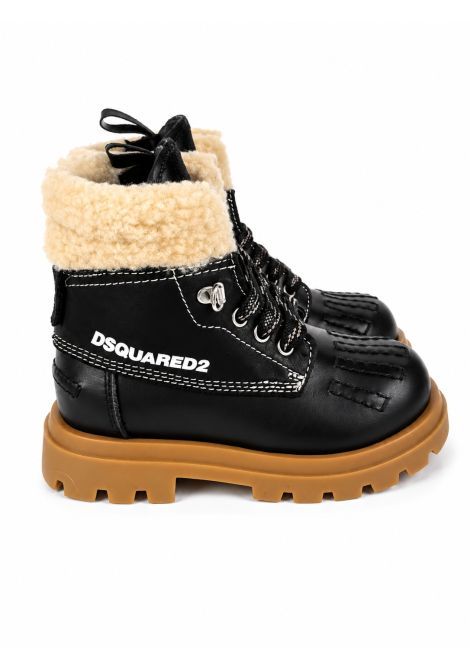 Anfibi con pelliccia DSQUARED2 JUNIOR | 83668 837581